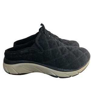 Bionica Akina Wool Slip On Casual Comfort Mules Womens 7M Black Shoes